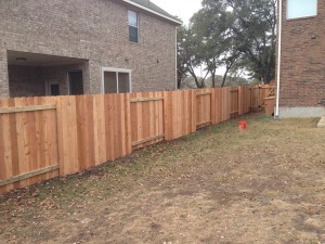DIY Fence Project College Station