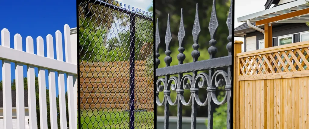 Types of fences